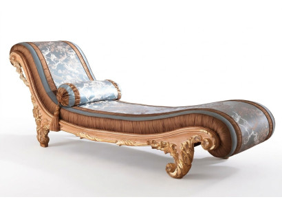 Liege Art déco comode di lusso marroni Relax Chaiselongue Mobili italiani