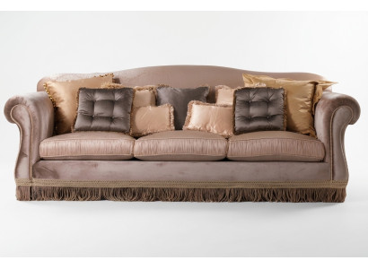 Divano a tre posti divano a tre posti Divano designer design moderno Marrone