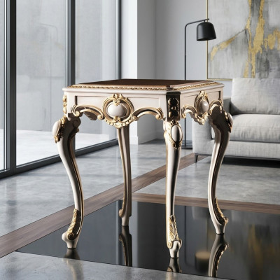 Barocco Tavolo Tavolino Tavolo in Legno Mobili Italiani Tavolini Stile Rococò