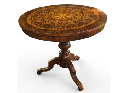 Tavolo da pranzo Tavolo rotondo Set soggiorno sala da pranzo in legno Design Tavoli Rotondi Nuovi