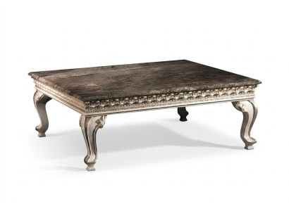 Tavolino in legno massello stile Barocco Rococò Tavoli da salotto Tavolo Mobili italiani