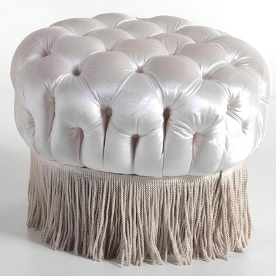 Clubhocker Mobili del salotto Sedia di design imbottita Soggiorni classici Italia