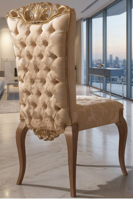 Sedia di design Chesterfield Sedie da pranzo in stile italiano Mobili italiani Arredamento