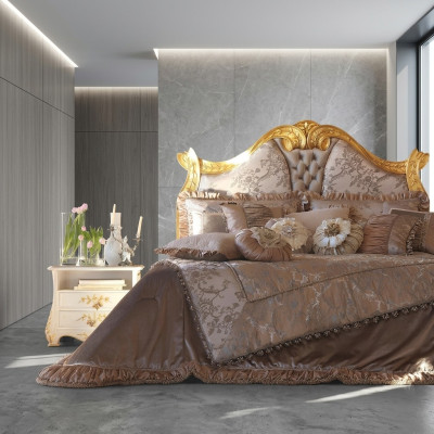 Testiera in stile Chesterfield di lusso per il tuo letto
