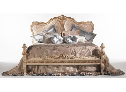 Letto Chesterfield di lusso doppio italiano Arredamento mobili in boiserie Letti