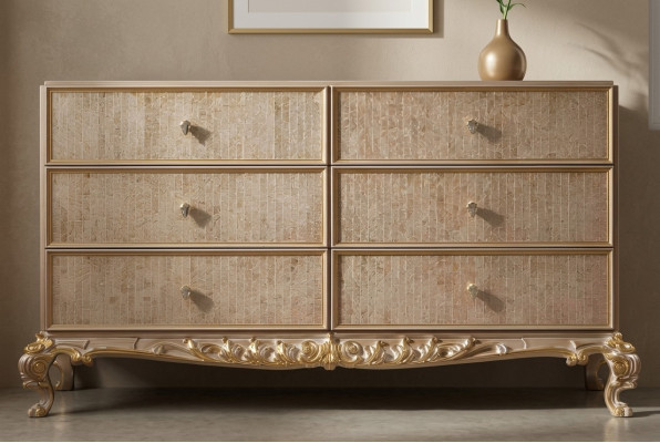 Mobile soggiorno Comodini Cassetti Legno Credenza Armadio Armadi Massiccio