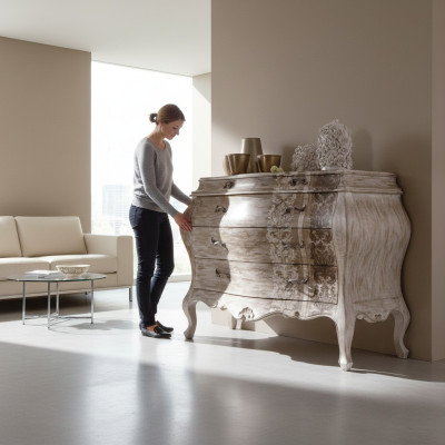 Comò credenza design arredamento mobile basso cassettiere mobili italiani nuovi