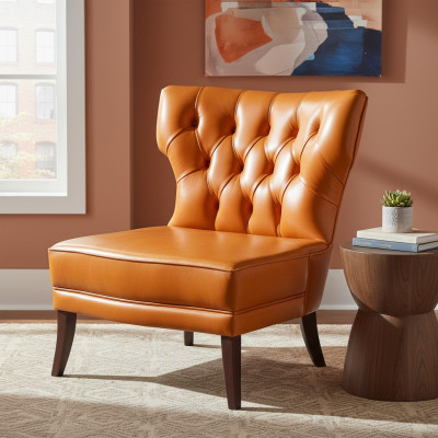 Chesterfield poltrona in pelle Poltrona di lusso Poltrona Divano Divano Sedie da ufficio Sedie nuove.