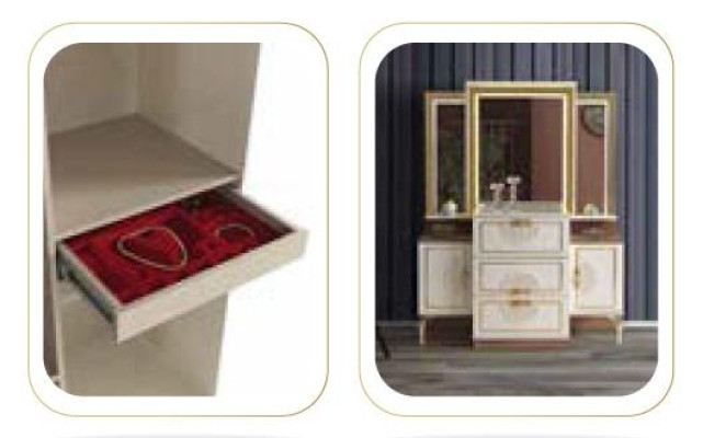 Tavolo trucco Mobili Legno Consolle Credenza italiana Console