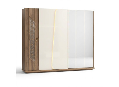Armadio marrone Mobili di lusso Arredamento italiano Camera da letto