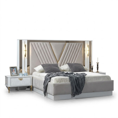 Letto Letto matrimoniale Letti Mobili Arredamento Camera da letto Mobili Design