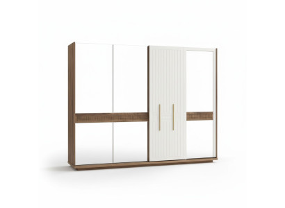 Armadio armadio di lusso in legno design mobili da camera da letto