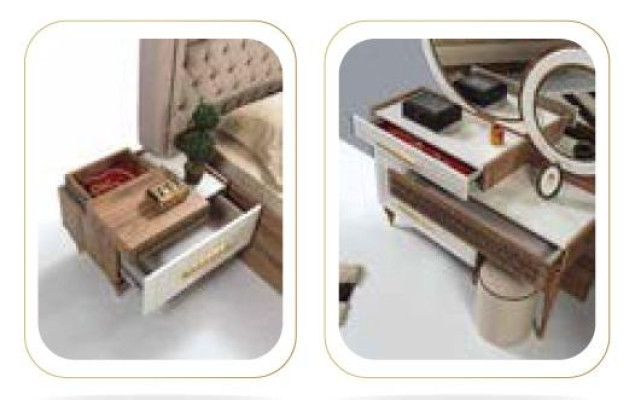 Tavolo da trucco, tavolo da toeletta, tavolo cosmetico, cassettiera, tavoli consolle.