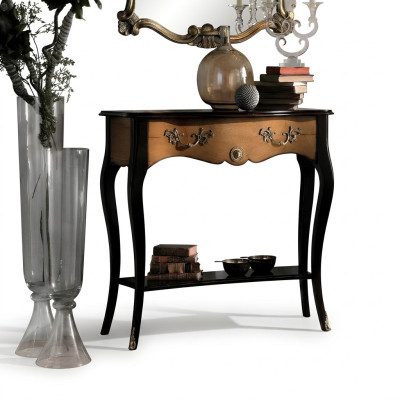 Tavolo console in legno, tavolo console in legno di lusso, nuove tavole console di lusso.