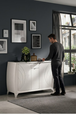 Comò cassetti legno credenza armadio armadi massicci comodini soggiorno