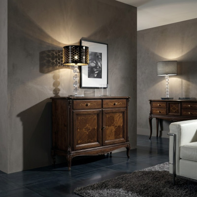 Mobile soggiorno: cassettiere cassetti legno guardaroba massiccio credenza nuova