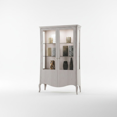 Vetrina in vetro Mobile portaoggetti in soggiorno Vetrina Mobile da sala da pranzo Mobili in legno Electric furnitures.