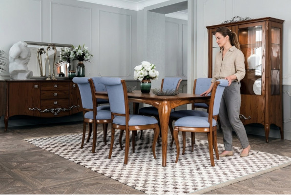 Sedie Sala da pranzo Sala da pranzo Sedia con schienale Poltrona senza braccioli Sedia imbottita di lusso