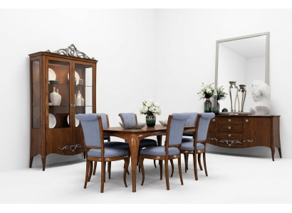 Set da pranzo Set da pranzo Tavolo Tavoli 9 pezzi Set completo Tavolo da pranzo 6 sedie Gruppo