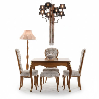 Sedia imbottita marrone Sedia da pranzo Sedia da ufficio Sedia a schienale Sedia Poltrona Design
