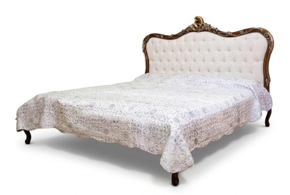 Letto matrimoniale Design Letti Camera da letto Letti Vaccari Mobili Massello Legno Letto Nuovo