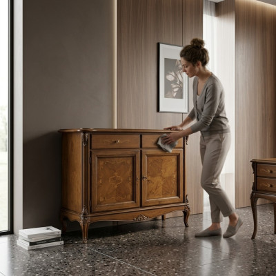 Comò credenza credenza marrone credenze in legno massello armadio mobili comodini