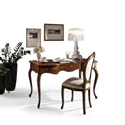 Set da ufficio per scrivania di design, sedie da scrivania, mobili italiani, segretaria, poltrona, 2 pezzi.