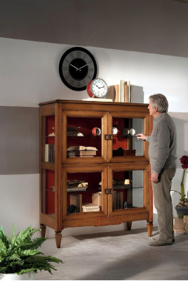 Soggiorno credenza vetrina armadio vetrina credenza in legno credenze mobili