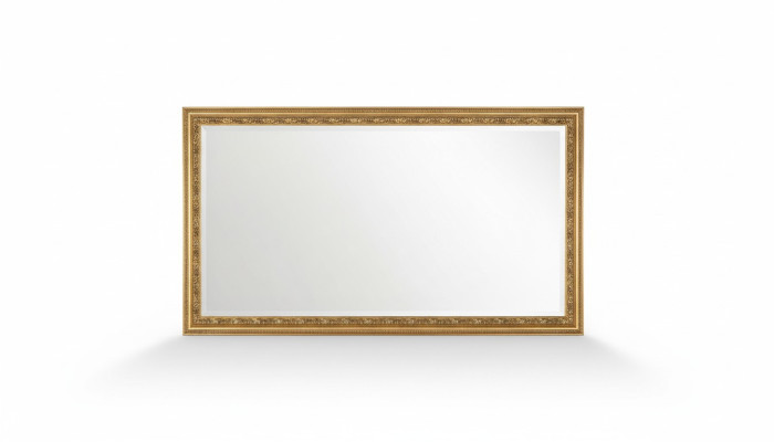 Mobili italiani di design classico specchio specchiera in legno oro nuovo