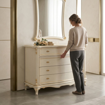 Comò armadio di lusso comodini armadio scaffale consolle mobili armadio in legno Italia nuovo