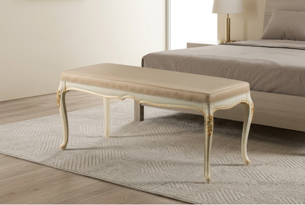 Ottomana Chaiselounge Panchina in tessuto Designer Pouf Poggiapiedi Poggiapiedi ausiliario