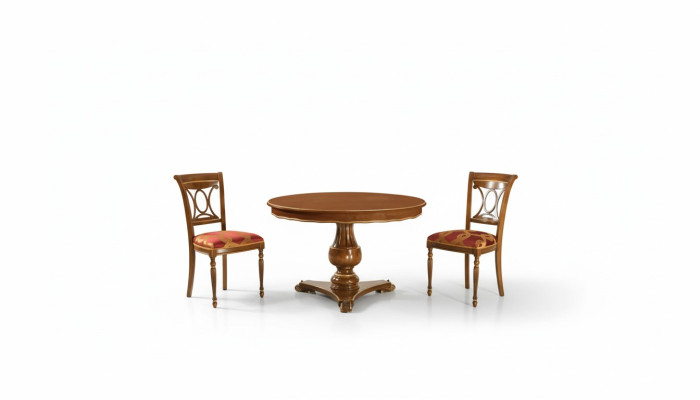 Set completo: tavolo da pranzo 2 sedie Set da pranzo Set da pranzo in legno Tavoli 3 pezzi