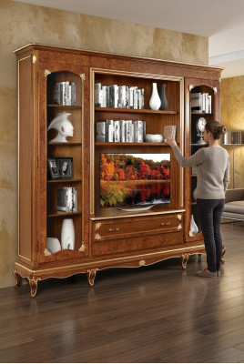 Mobile porta TV parete attrezzata mobile TV in legno massello moderno vero legno nuovo Mobile porta TV parete attrezzata mobile TV in legno massello moderno vero legno nuovo