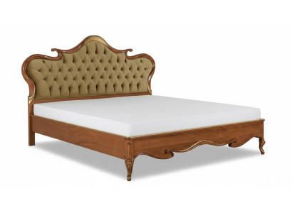 Chesterfield Letto Imbottito Design Di Lusso Letti Matrimoniali Alberghieri In Legno Italiano Nuovi