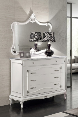 Lusso comò specchio gruppo legno console credenza cassetti comò console.