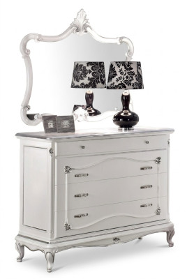 Lusso comò specchio gruppo legno console credenza cassetti comò console.