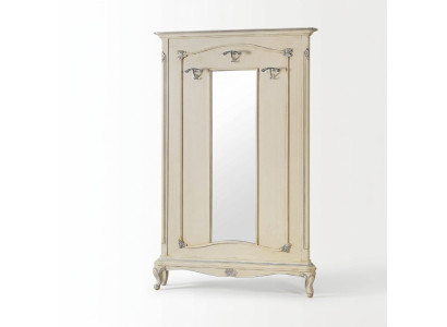 Armadio classico in legno, mobili di lusso italiani, armadio in legno.