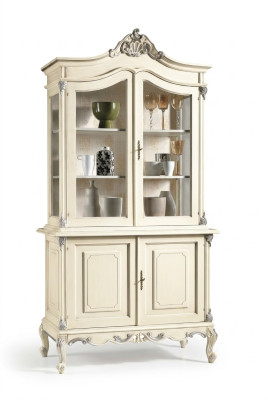 Vetrina Mobili di lusso italiani Vetrine Credenze Armadio Design in vetro Armadi
