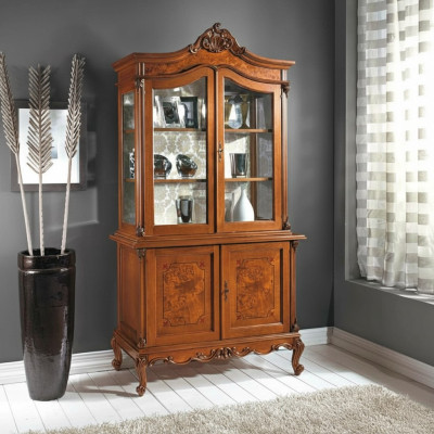 Vetrina Mobili di lusso italiani Vetrine Madie Armadio Vetro Design Armadi