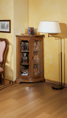 Vetrina Mobili di lusso italiani Vetrine Credenza Armadio Design in vetro Armadi