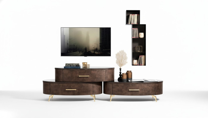 rtv televisore Armadio Tavolo Soggiorno Comò Mobile porta TV in stile moderno in legno.