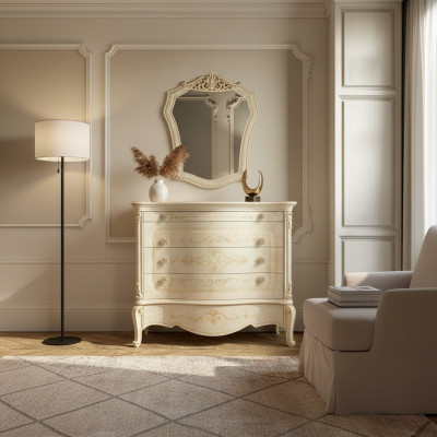 Comò Comodini Consolle Camera da letto Moderna Legno Lusso Design Armadi Stile