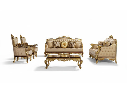 Set di divani 3+3+1+1 Tavolino Divano Divani Poltrone Set Divano 5 pezzi
