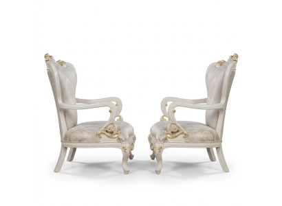 Poltrona poltrona design imbottita divano barocco divano tessuto sedile soggiorno stile
