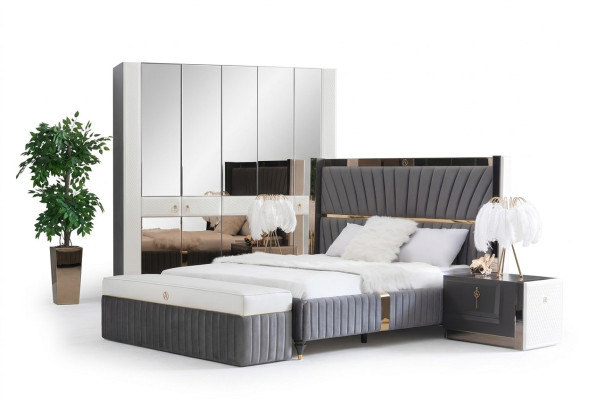 Struttura Letto Letti Legno Hotel Cornice Letto Grigia Mobili Letto Letti Matrimoniali Moderni