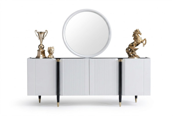 Mobiletto scaffale consolle mobile credenza stile italiano cassettiera armadio di lusso