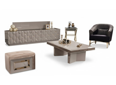 Soggiorno Design Tavoli Mobili Tavolo di Lusso Tavolino in Legno Moderno Tavolino
