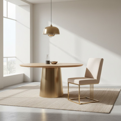 Imposta 6 sedie design in metallo tessile imbottite sedie arredamento sala da pranzo.