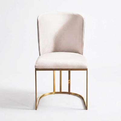 Sedia 4x Sedie Gruppo Set Soggiorno Sala da pranzo Composizione Stile Tessile Moderne