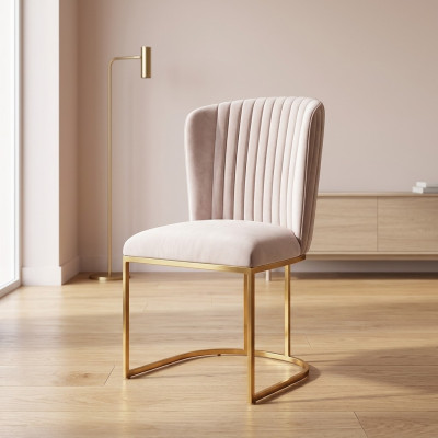 Sedia da pranzo Sedia da designer Nuovo Set 6x Tessuto Sedia in legno massello  Sedia da pranzo Sedia da designer Nuovo Set 6x Tessuto Sedia in legno massello